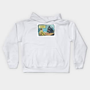 Who holds all the cards? Kids Hoodie